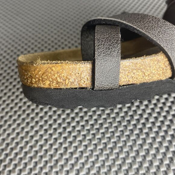 Birkenstock Mayari Adult Sandals 37 L6 M4 Dark Gray Thong Buckle Made In Germany - Picture 11 of 12